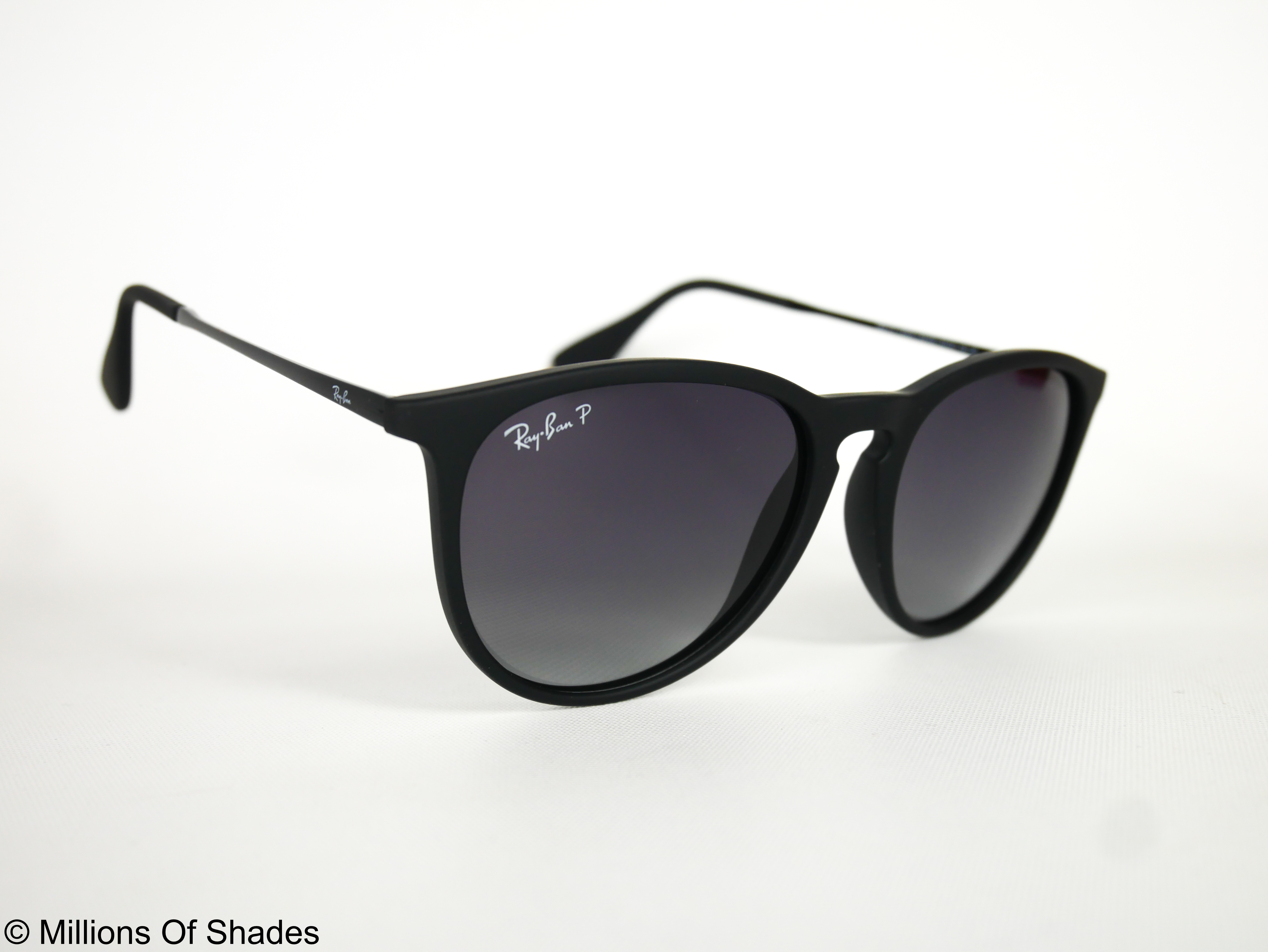RayBan Erika MatteBlack Grey Gradient Polarized-www.millionsofshades.my-2